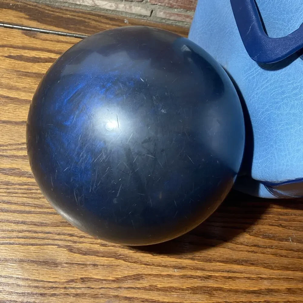 Brunswick bowling ball (Crown Jewel) and Brunswick bag vintage
